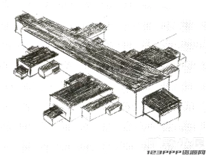 美式复古怀旧建筑人物黑白老照片剪报拼贴画剪贴画png免抠图素材【287】