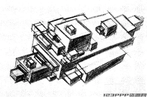 美式复古怀旧建筑人物黑白老照片剪报拼贴画剪贴画png免抠图素材【291】