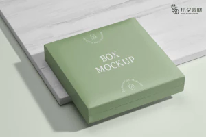 包装美妆纸盒盒子智能贴图文创毕设样机模板PSD分层设计素材【016】