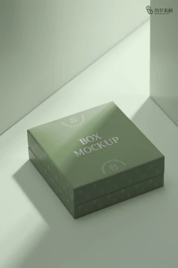 包装美妆纸盒盒子智能贴图文创毕设样机模板PSD分层设计素材【020】