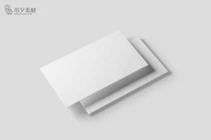 名片卡片光影悬浮矩阵文创智能办公贴图样机模板PSD分层设计素材【011】