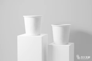 水杯纸杯智能贴图创意文创毕设样机模板PSD分层设计素材【004】