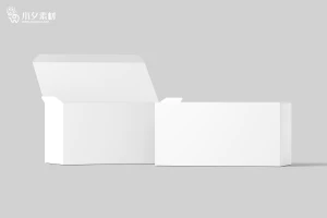 纸盒盒子智能包装贴图文创样机模板PSD分层设计素材【002】