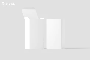 纸盒盒子智能包装贴图文创样机模板PSD分层设计素材【003】