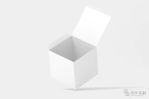 纸盒盒子智能包装贴图文创样机模板PSD分层设计素材【008】