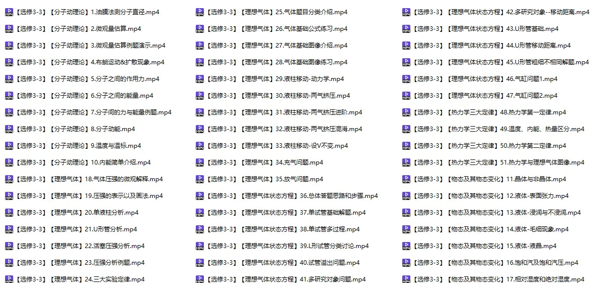 黄夫人物理(讲义+视频+一轮复习+学习笔记资料PDF可打印)全套素材电子版
